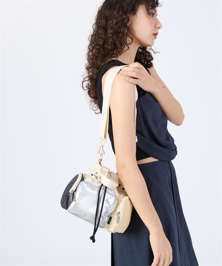 LeSportsac×Ameri】CONV DRAWSTRING CRSSBDY｜ショルダーバッグ/斜め
