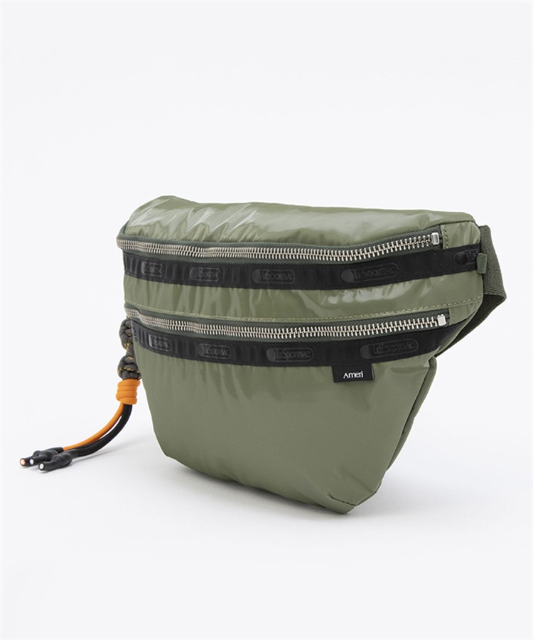 レスポ アメリ　DX BELT BAG W / CHRM ブラック LeSportsac×Ameri】DX BELT BAG W/CHRM｜ベルトバッグ/ボディバッグ