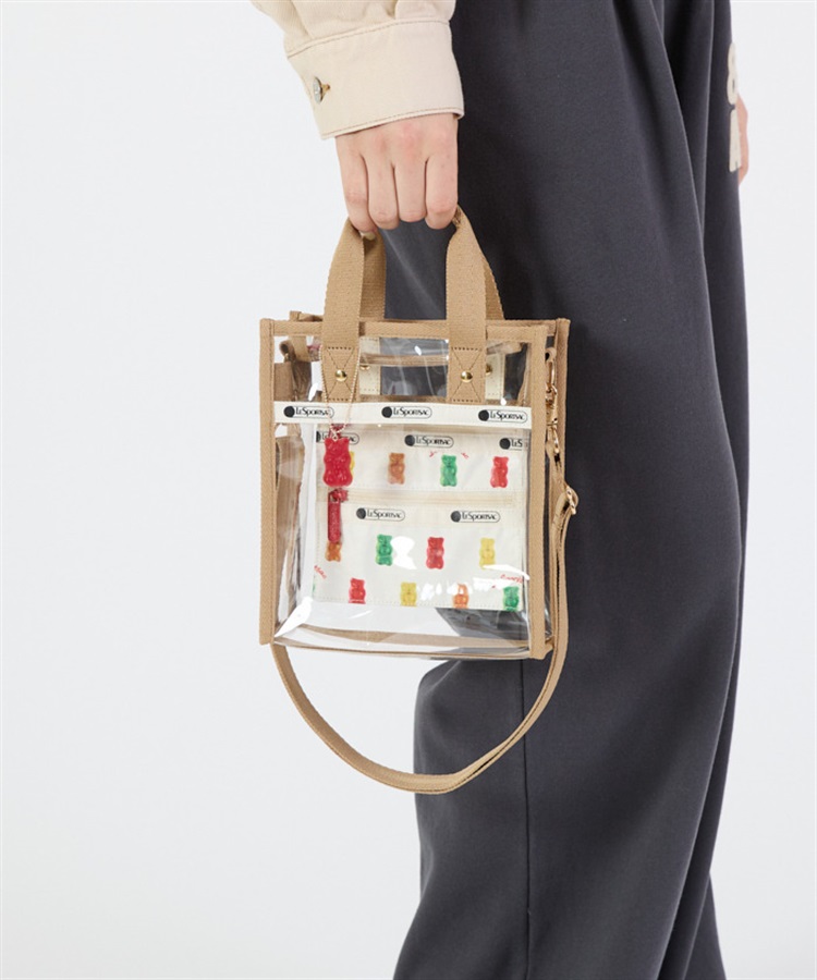 LeSportsac×HARIBO】CLEAR MINI N/S TOTE｜トートバッグ｜バッグ