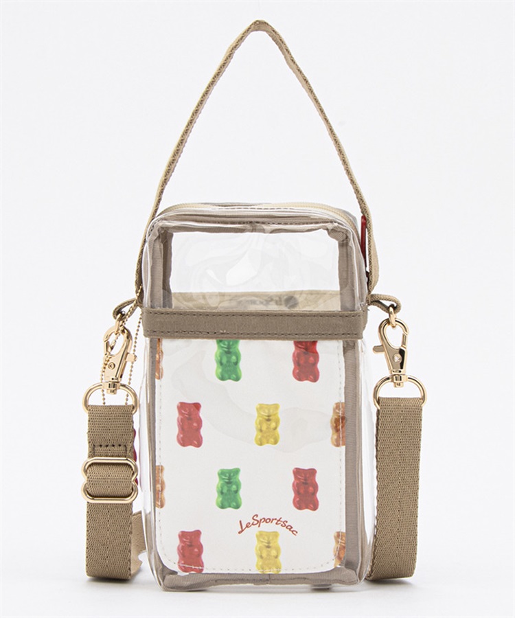 レスポ ートサック ハリボー LeSportsac×HARIBO】CLEAR MINI PHONE XBODY｜ミニバッグ｜バッグ