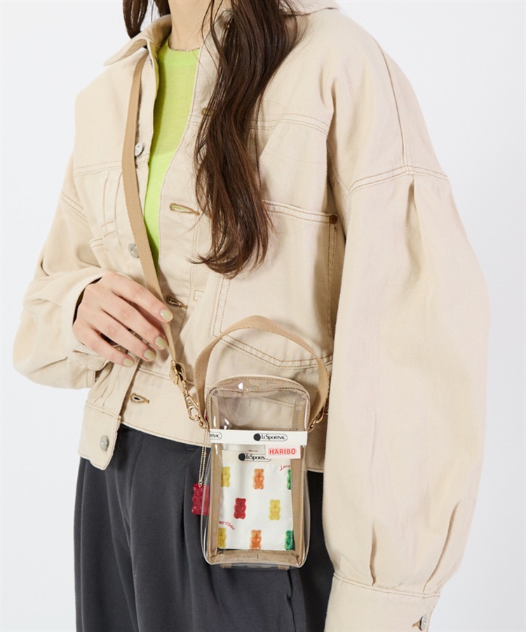 LeSportsac×HARIBO】CLEAR MINI PHONE XBODY｜ミニバッグ