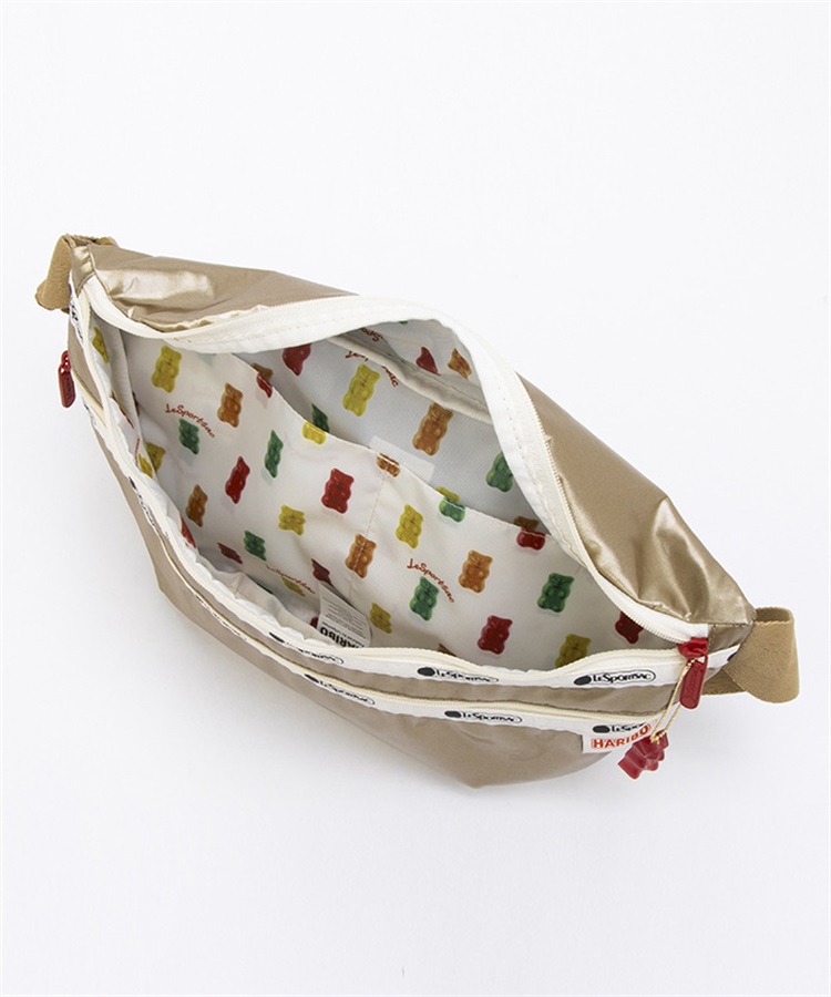 未使用級✨LeSportsac×HARIBO コラボ ゴールドボディバッグ LeSportsac×HARIBO】HERITAGE BELT BAG｜ベルトバッグ/ボディバッグ