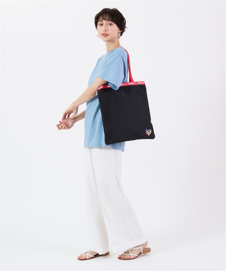 【早い者勝ち】トートバッグ tall(M) MARY INSIDE OUT TOTE - L / CERATO BRIGHT｜撥水ナイロンの大