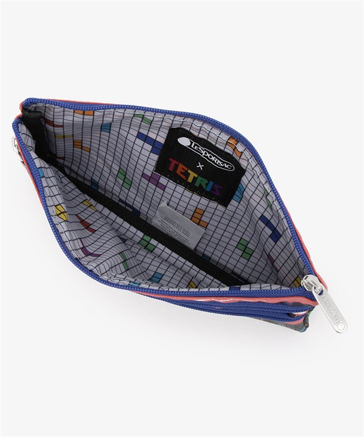 LeSportsac×Tetris(TM)】3ZIP COSMETIC｜ポーチ｜ポーチ/アクセサリー