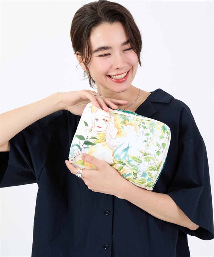 LeSportsac × りぼん70周年 】EXTRA LARGE RECTANGULAR COSMETIC