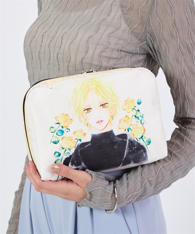 LeSportsac × りぼん70周年 】EXTRA LARGE RECTANGULAR COSMETIC