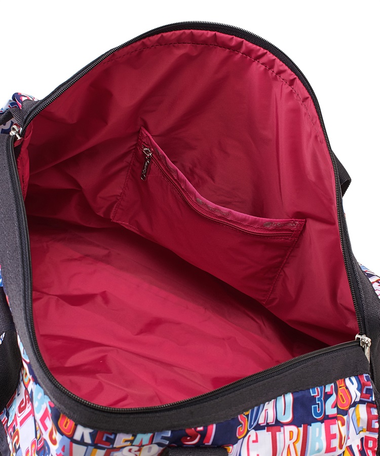 1794　レスポートサック　ボストンバッグ　刺繍　タグ付き新品 レスポートサック/ボストンバッグ/ダークネイビー×ライトグリーン