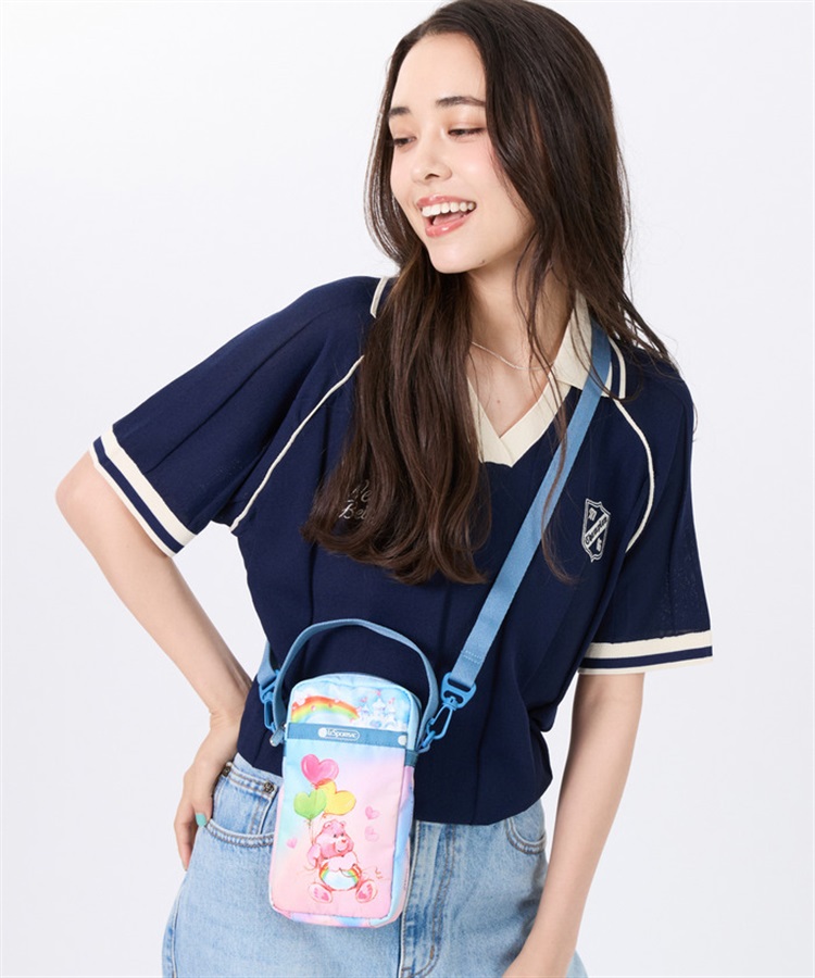 LeSportsac × Care Bears(TM)】MINI PHONE CROSSBODY｜ミニバッグ