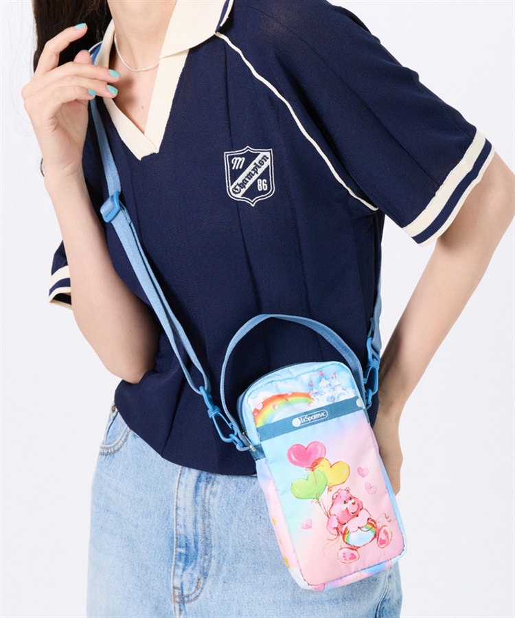 LeSportsac × Care Bears(TM)】MINI PHONE CROSSBODY｜ミニバッグ