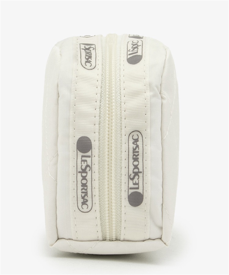 LeSportsac キルティングポーチ ホワイト RECTANGULAR COSMETIC｜ポーチ｜ポーチ/アクセサリー