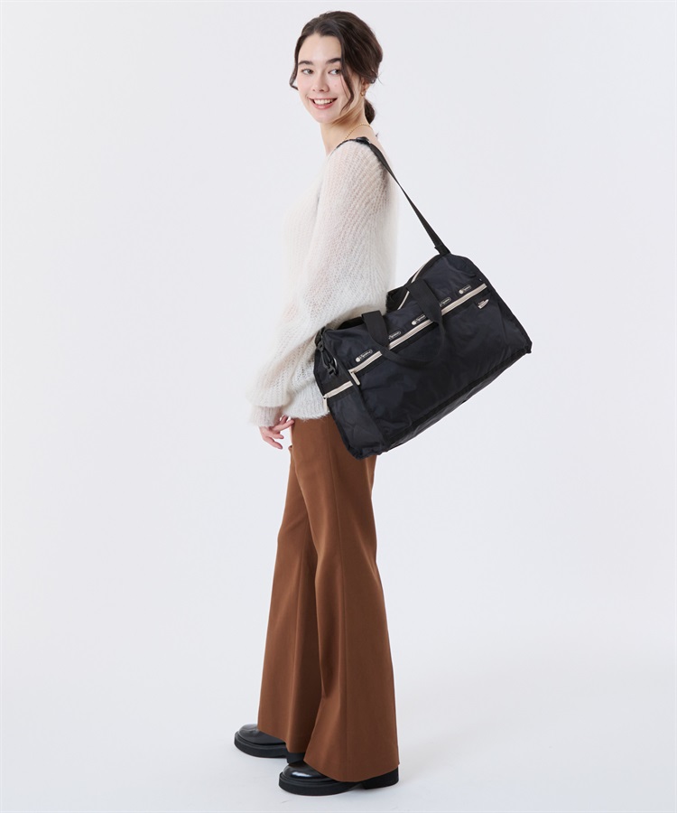 C*O様 【美品】LESPORT SACボストンバッグ DELUXE XL WEEKENDER リサイクルドブラックJP（ボストンバッグ