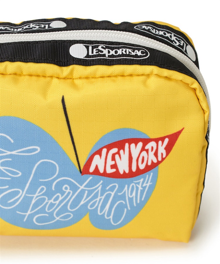 キリン柄　角丸スクエアポーチ LeSportsac×SHOGO SEKINE】SQUARE COSMETIC｜ポーチ｜ポーチ