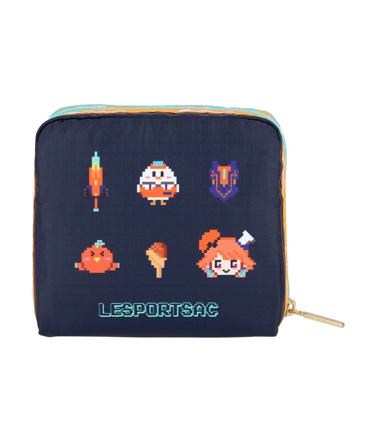 LeSportsac×hololive English】MED SQUARE COSMETIC｜ポーチ｜ポーチ