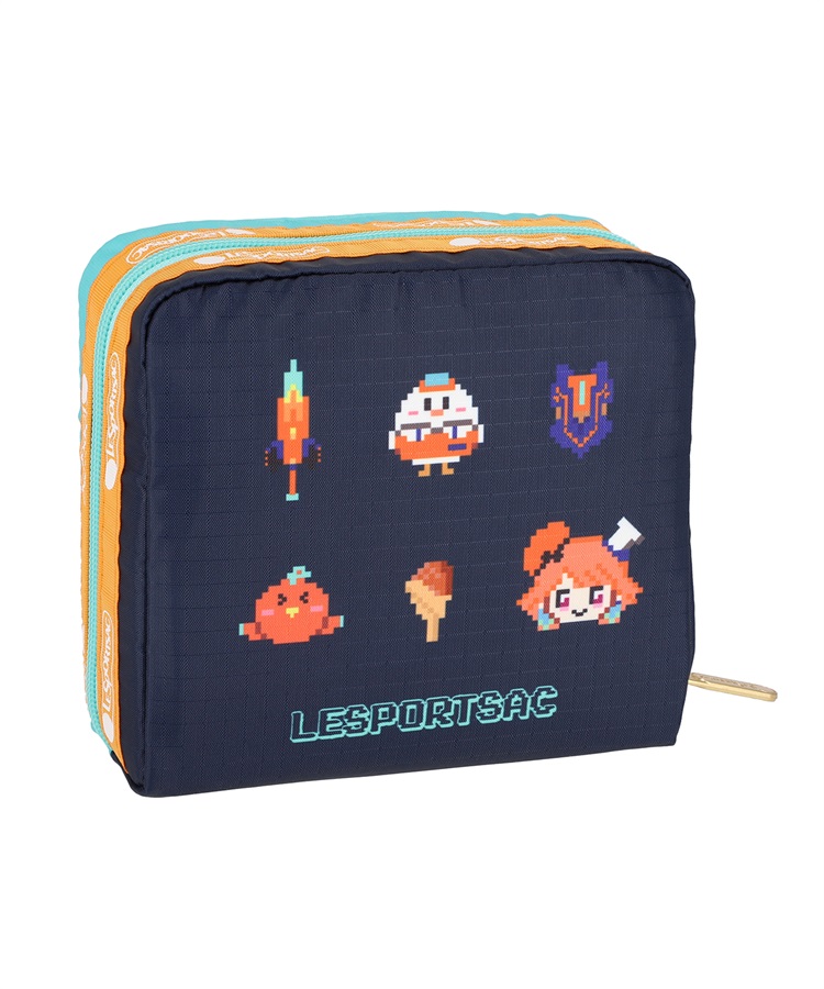 LeSportsac×hololive English】MED SQUARE COSMETIC｜ポーチ｜ポーチ