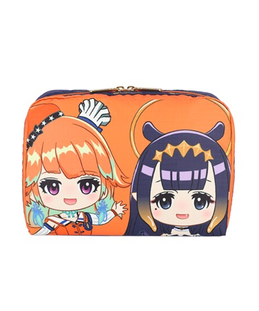 LeSportsac×hololive English】EXTRA LARGE RECTANGULAR COSMETIC