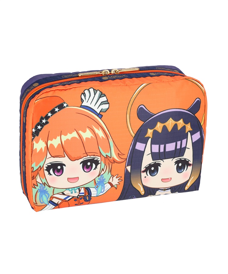 LeSportsac×hololive English】EXTRA LARGE RECTANGULAR COSMETIC