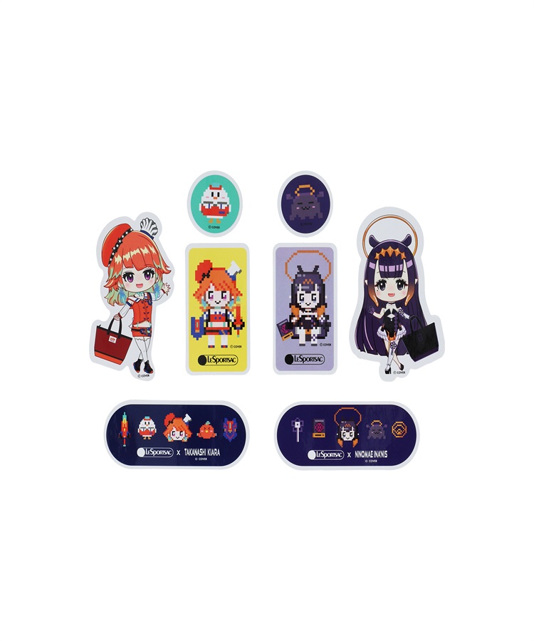 LeSportsac×hololive English】EXTRA LARGE RECTANGULAR COSMETIC