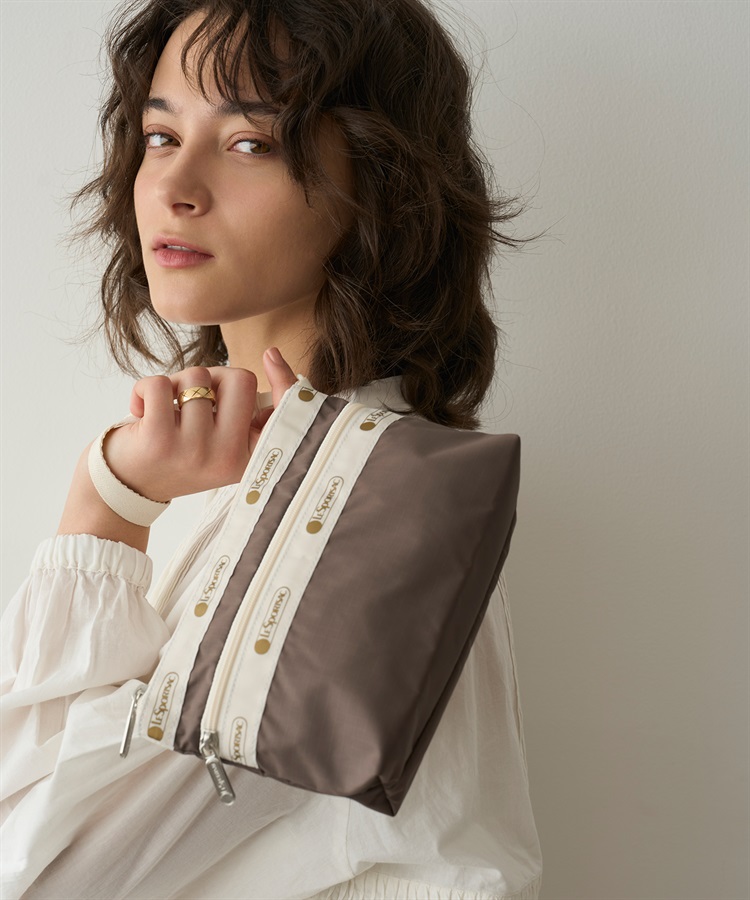 LeSportsac×FREAK'S STORE】COSMETIC CLUTCH W/STRAP｜ポーチ｜ポーチ