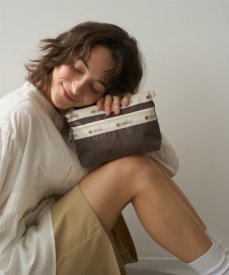 LeSportsac×FREAK'S STORE】COSMETIC CLUTCH W/STRAP｜ポーチ｜ポーチ