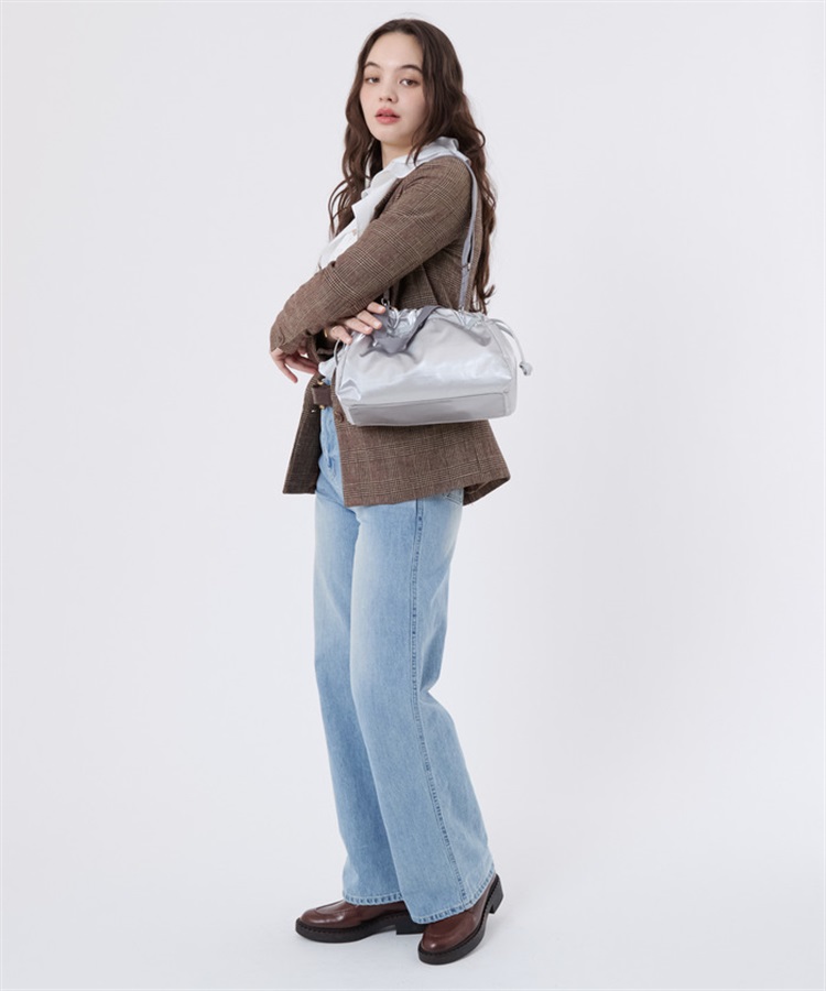 E/W CITY DRAWSTRING BAG｜ショルダーバッグ/斜め掛け｜バッグ