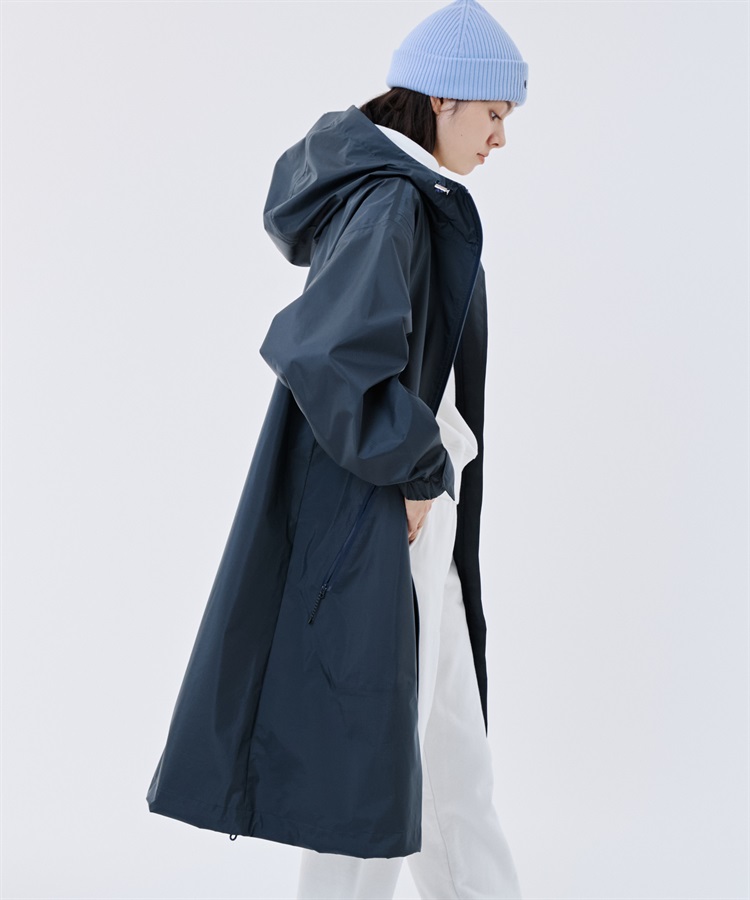 リップストップナイロンロングブルゾン｜アウター｜ウェア