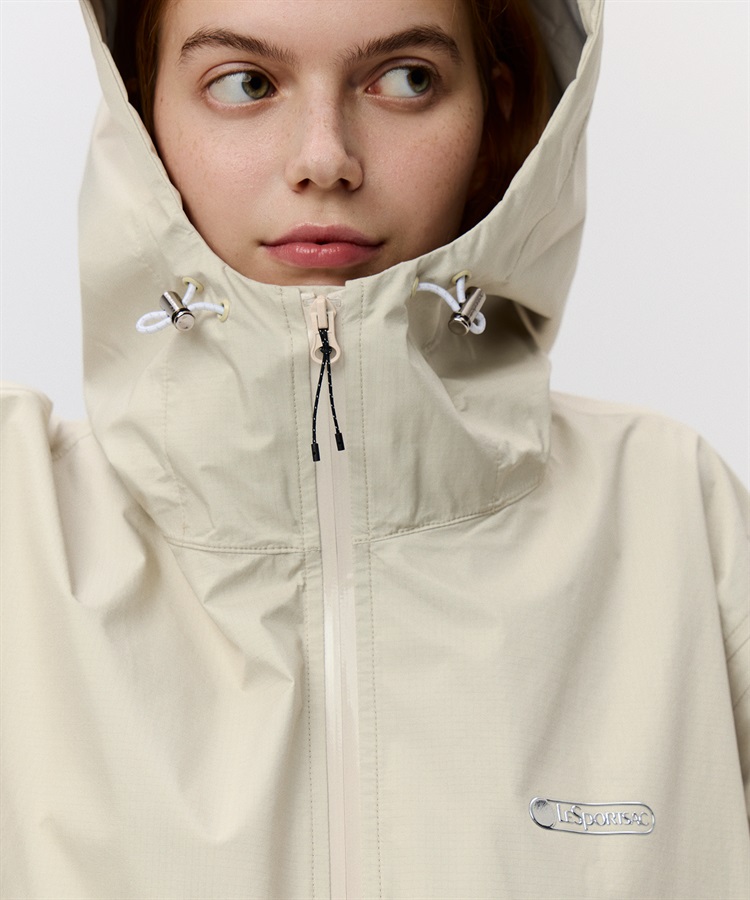 リップストップナイロンロングブルゾン｜アウター｜ウェア