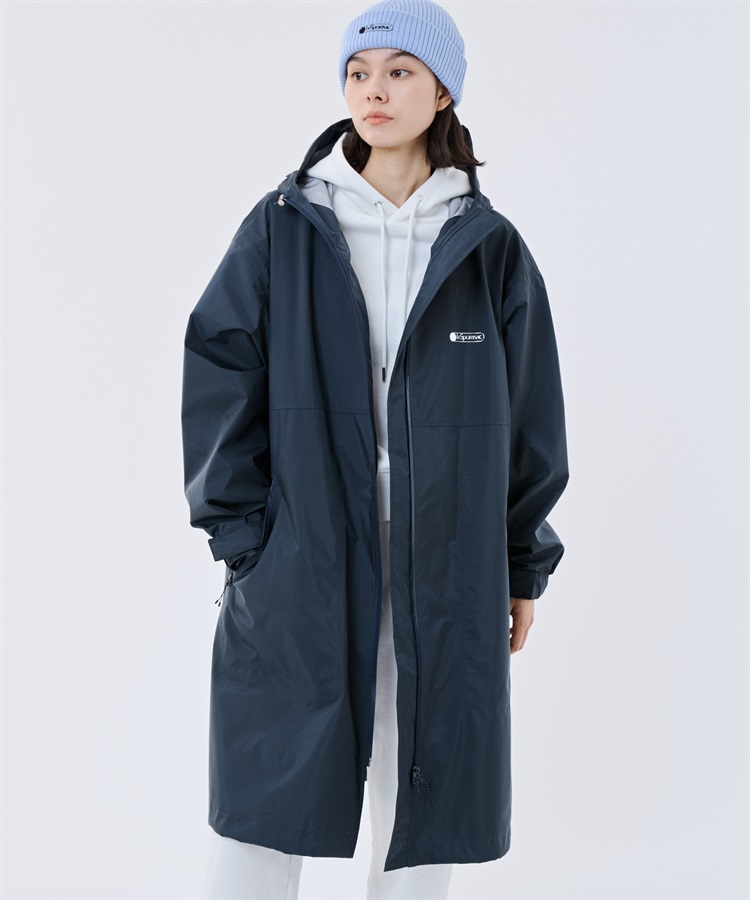 ロング　ブルゾン　ジレ　アウター　素敵　撥水　接触冷感　3ウェイ　クールカレアン ロング ブルゾン ジレ アウター 素敵 撥水 接触冷感 3ウェイ