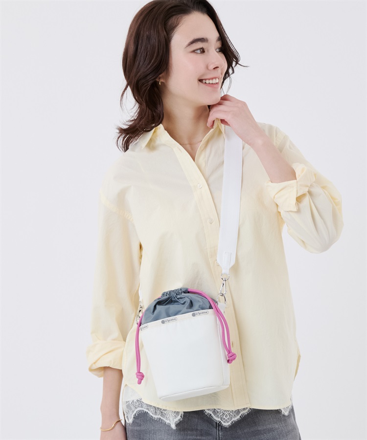 SM DRAWSTRING BUCKET ｜ショルダーバッグ/斜め掛け｜バッグ