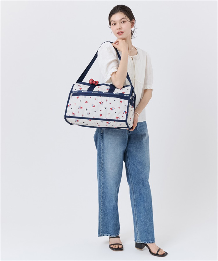 LeSportsac×Hello Kitty】DELUXE MED WEEKENDER｜ボストンバッグ