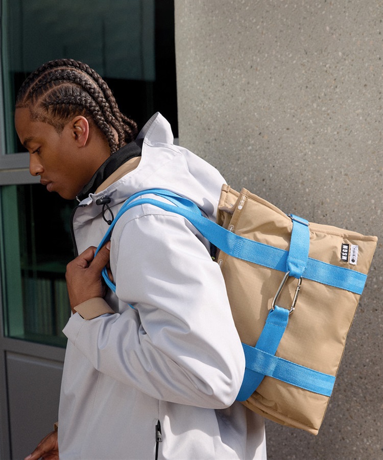 レスポートサック&AEC TRAVELALL MARIN コラボ 正規！ネイビー LeSportsac×MSGM】MSGM MD BOAT TOTE MD｜トートバッグ｜バッグ