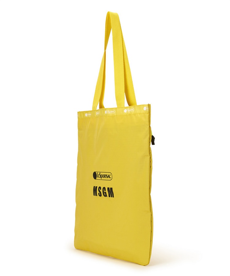 LADIN 黄色 トートバッグ 付属ポーチ付き LeSportsac×MSGM】MSGM LG EMERALD TOTE ｜トートバッグ｜バッグ