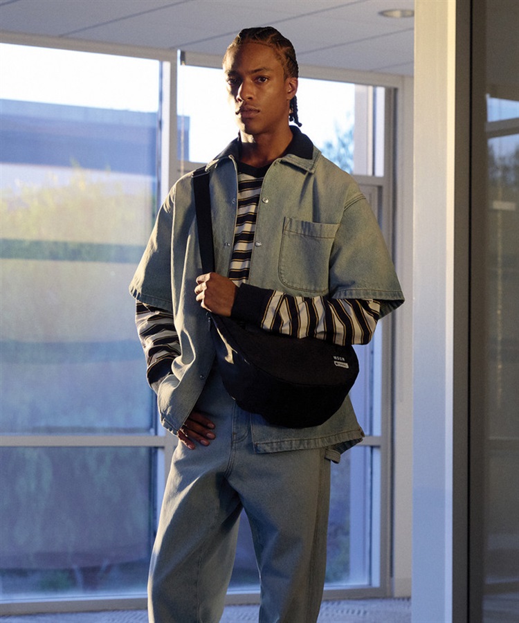 LeSportsac×MSGM】MSGM MD CRESCENT |ショルダーバッグ/斜め掛け LeSportsac×MSGM】MSGM MD CRESCENT |ショルダーバッグ/斜め掛け