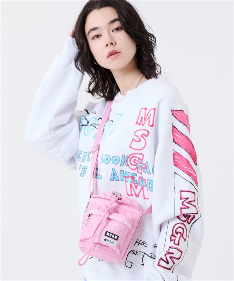 LeSportsac×MSGM】MSGM CARGO BUCKET ｜ショルダーバッグ/斜め掛け