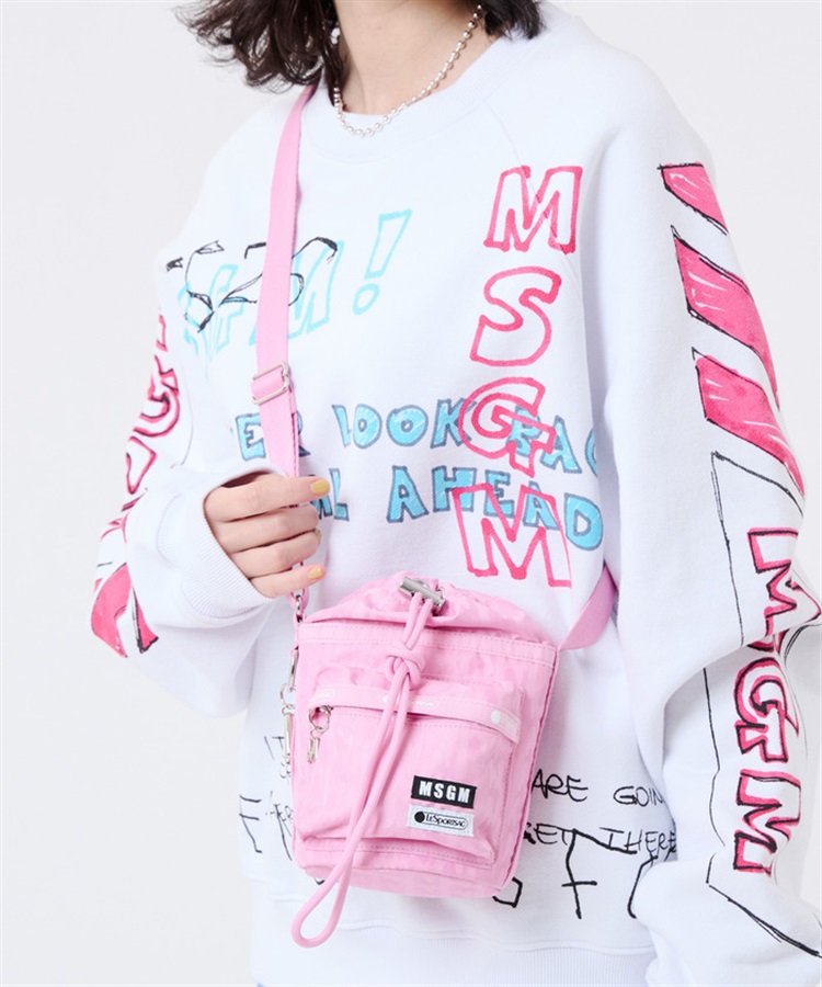 LeSportsac×MSGM】MSGM CARGO BUCKET ｜ショルダーバッグ/斜め掛け