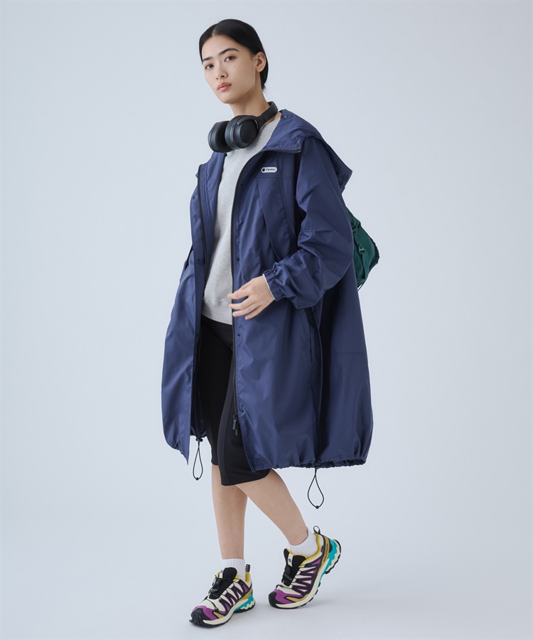 最終SALE！！SPORT MAX ライナー付きネイビー ロングコート タフタロングコート｜アウター｜ウェア｜レスポートサック公式｜LeSportsac