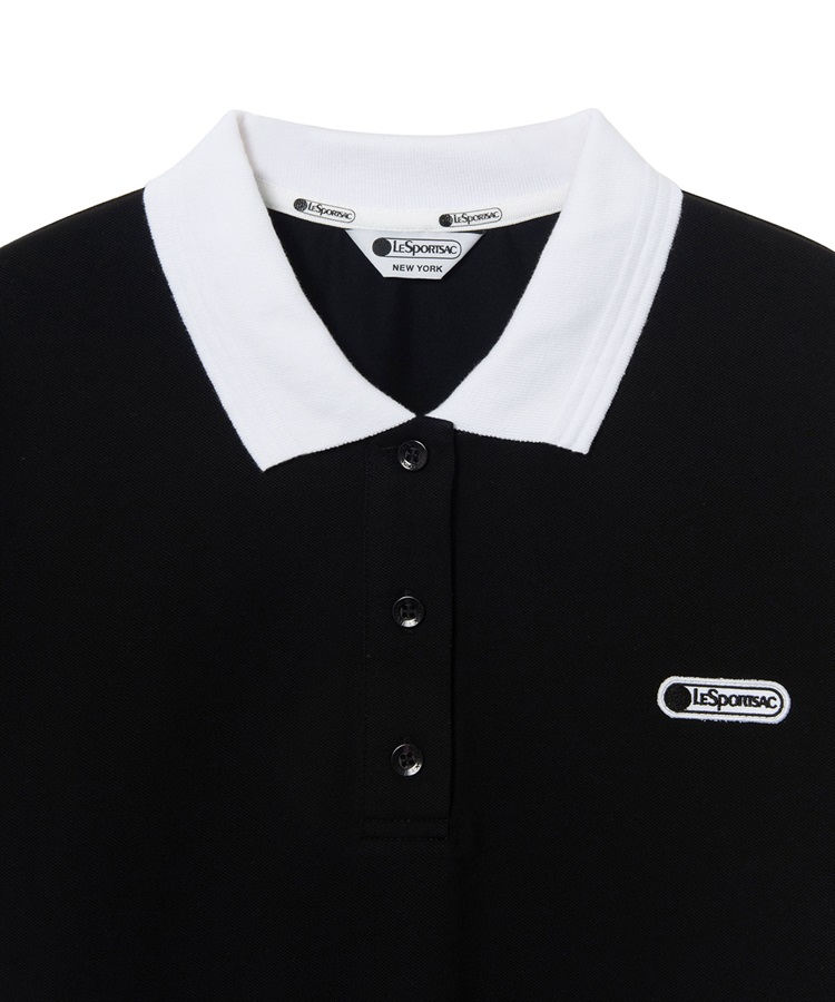 バイカラークロップドポロシャツ｜トップス｜ウェア｜レスポートサック