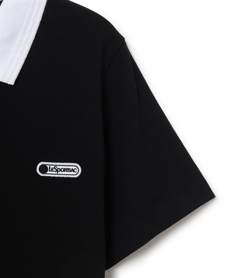 バイカラークロップドポロシャツ｜トップス｜ウェア｜レスポートサック