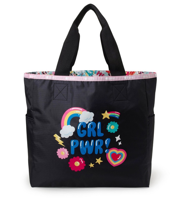 The Powerpuff Girls×LeSportsac】LG REVERSIBLE TOTE｜トートバッグ