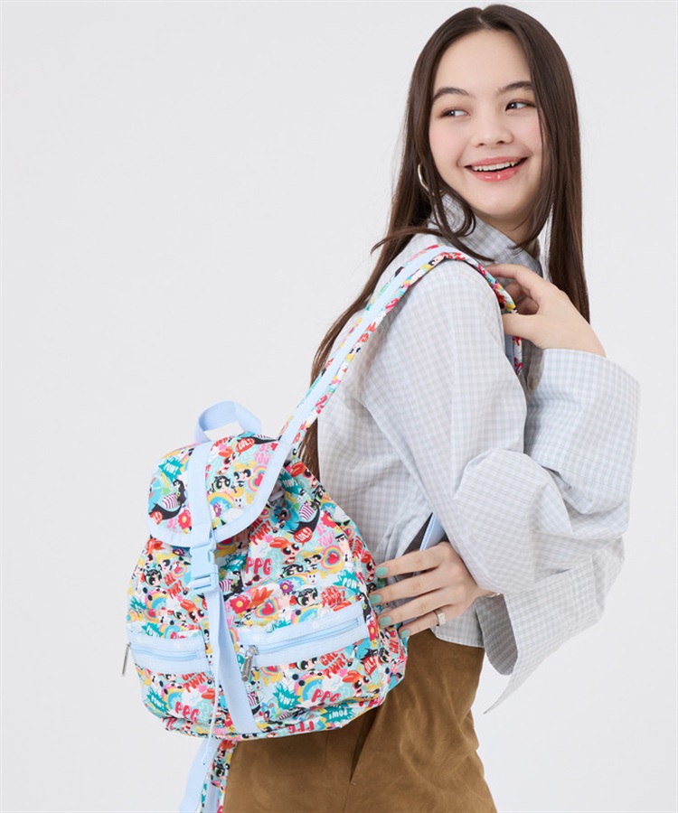 The Powerpuff Girls×LeSportsac】SMALL VOYAGER｜リュック/バック