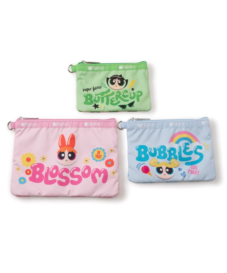 The Powerpuff Girls×LeSportsac】WRISTLET POUCH SET｜ポーチ｜ポーチ