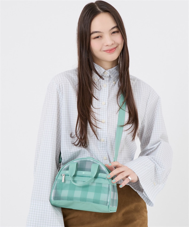 SHEER ROUND SM SATCHEL｜ショルダーバッグ/斜め掛け｜バッグ