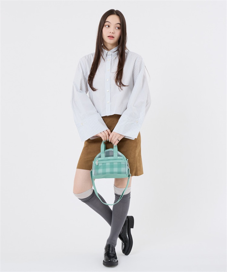 SHEER ROUND SM SATCHEL｜ショルダーバッグ/斜め掛け｜バッグ