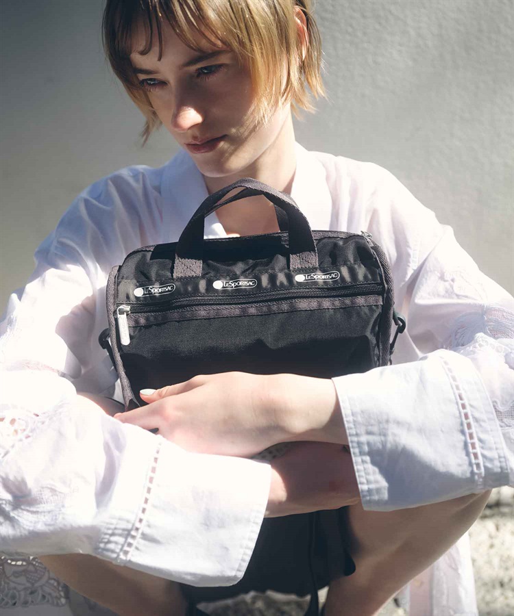 LeSportsac for ADAM ET ROPÉ】MINI DUFFLE CROSSBODY A｜ショルダー