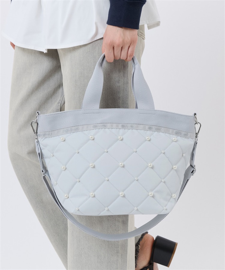 レスポートサック BUCKET パール トート ショルダー 希少 ✨美品 SM BUCKET TOTE W PEARLS｜トートバッグ｜バッグ｜レスポートサック