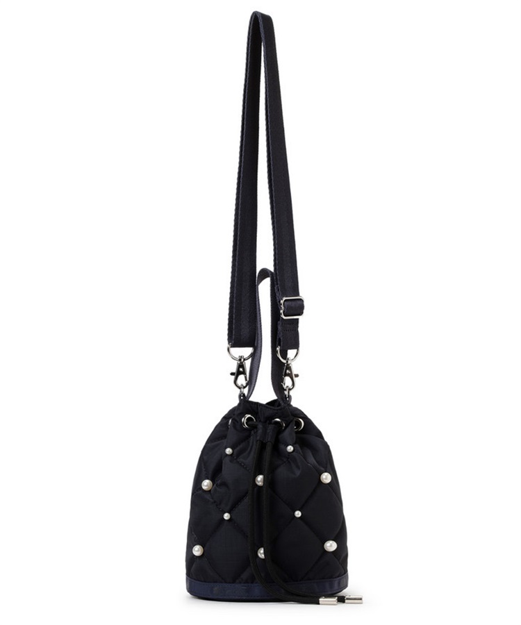 DRAWST BUCKET W PEARLS｜ショルダーバッグ/斜め掛け｜バッグ