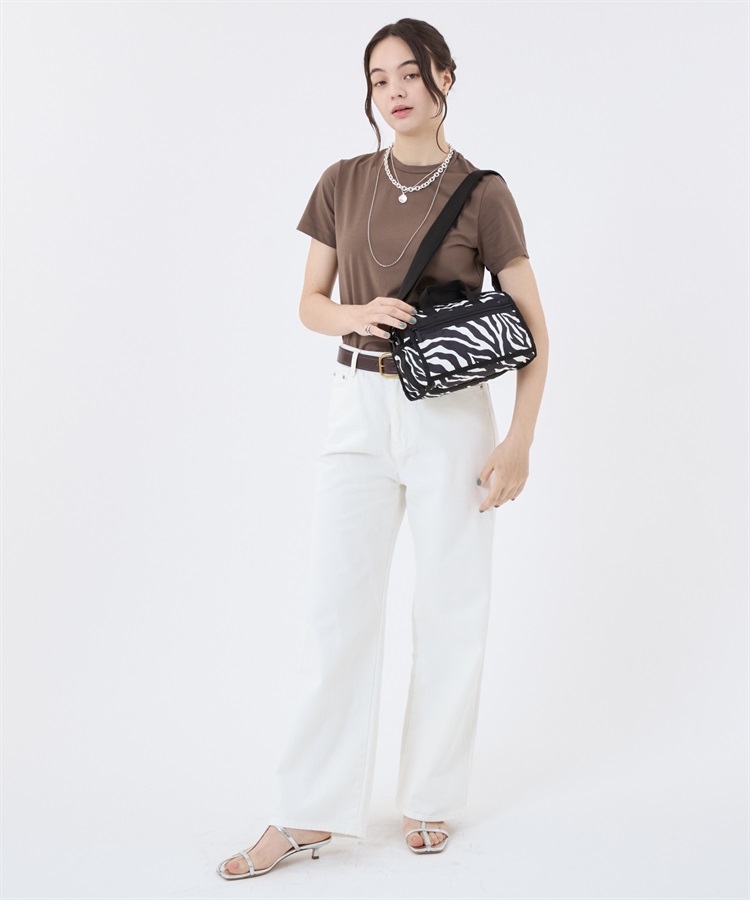25CM マトラッセ　キルティング　ショルダーバッグ　アイボリー　ノベルティ MINI DUFFEL CROSSBODY｜ショルダーバッグ/斜め掛け｜バッグ