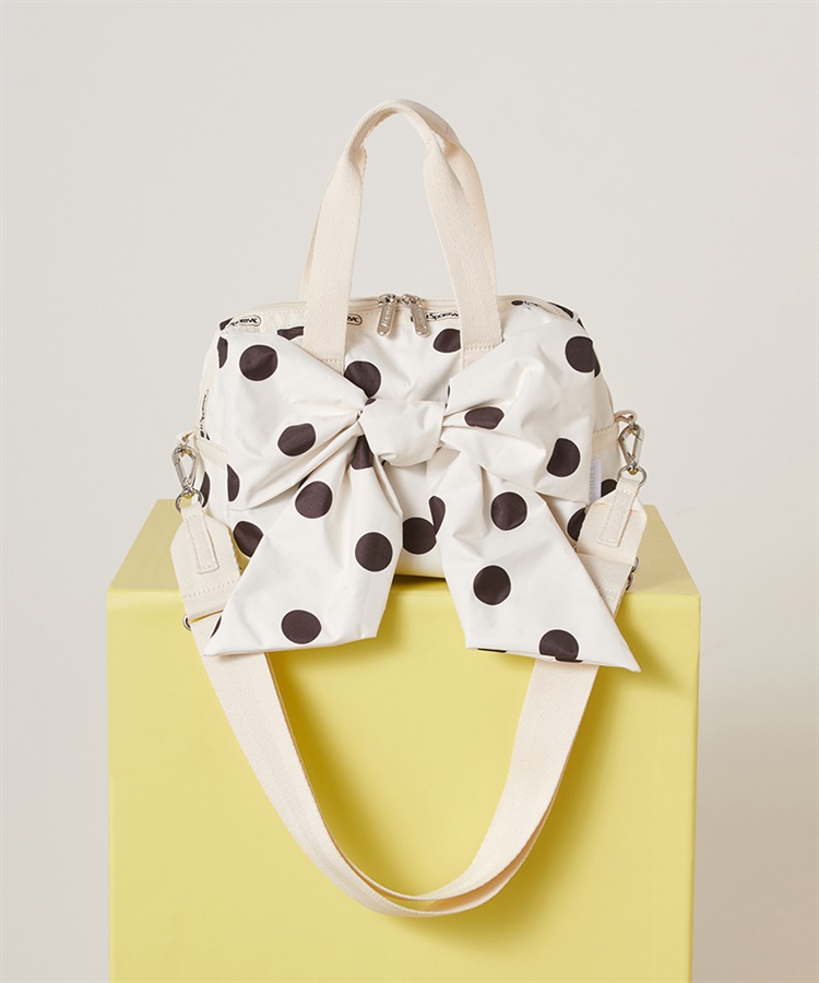 LeSportsac×SNIDEL】LG BOW SM SATCHEL｜ショルダーバッグ/斜め掛け