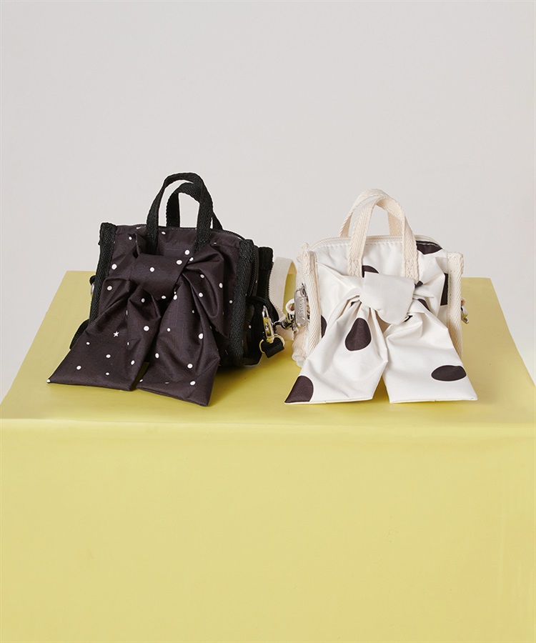 LeSportsac×SNIDEL】LG BOW MICRO BAG｜ショルダーバッグ/斜め掛け