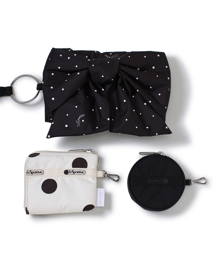 LeSportsac×SNIDEL】BOW MULTI POUCH SET｜ポーチ｜ポーチ