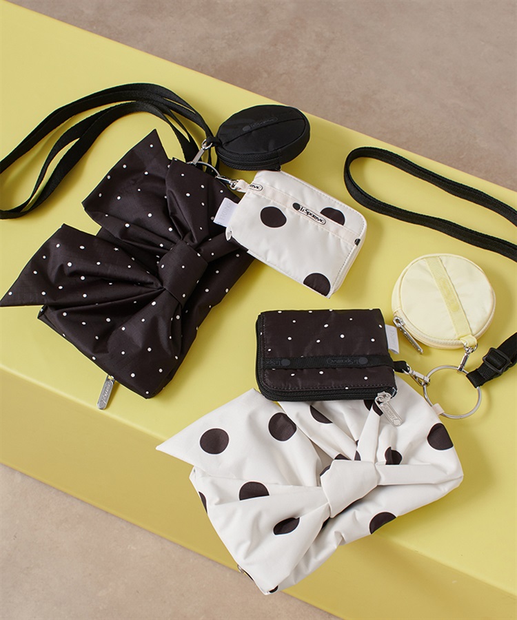 LeSportsac×SNIDEL】BOW MULTI POUCH SET｜ポーチ｜ポーチ
